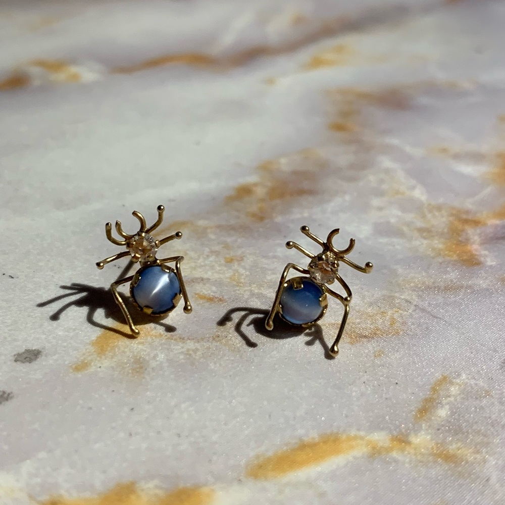 Kids gold earrings